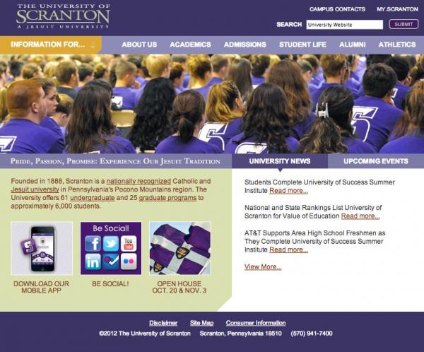 scranton webpage
