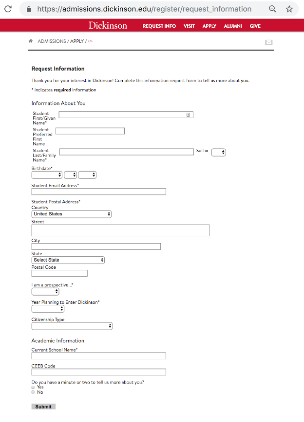 Dickson form