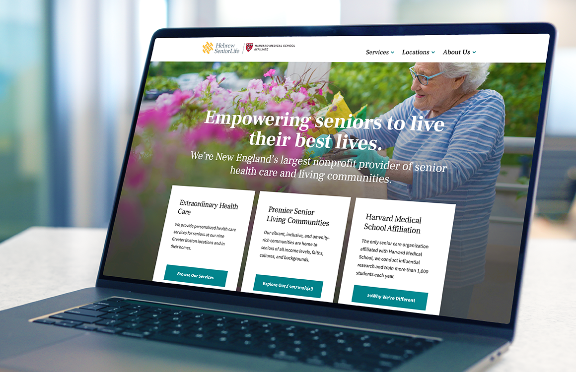 Hebrew Senior Life website