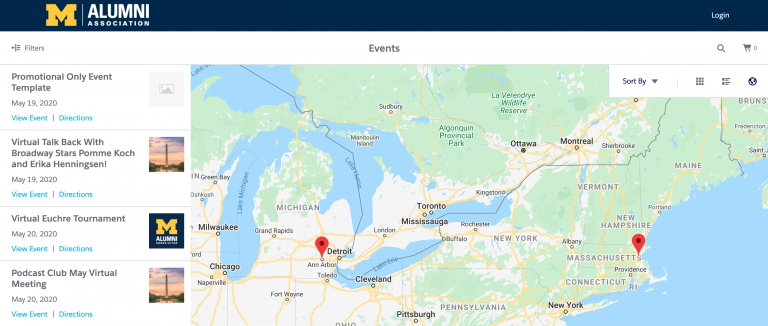 alumni_website_University_Michigan_map_view_of_events