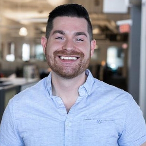 Headshot of Justin Medas, Manager, UI Development, OHO Interactive