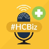 The #HCBiz logo