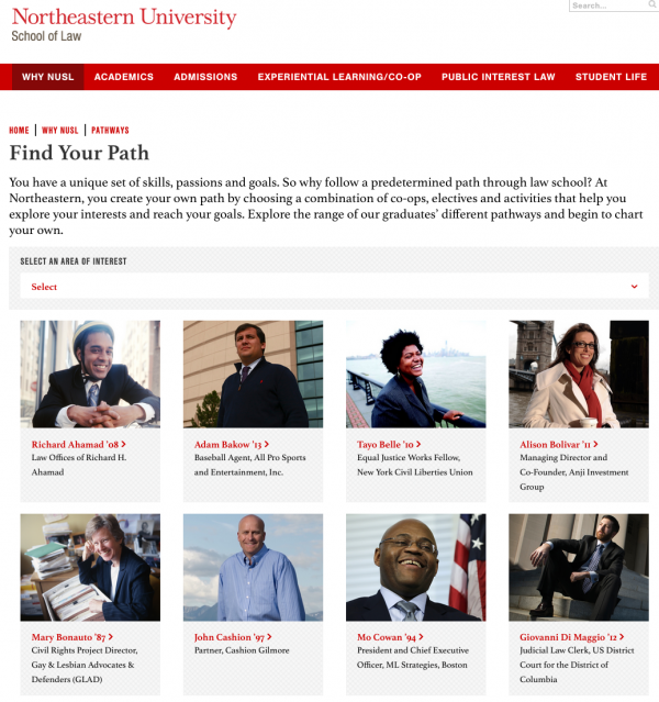 Northeastern University Find Your Path