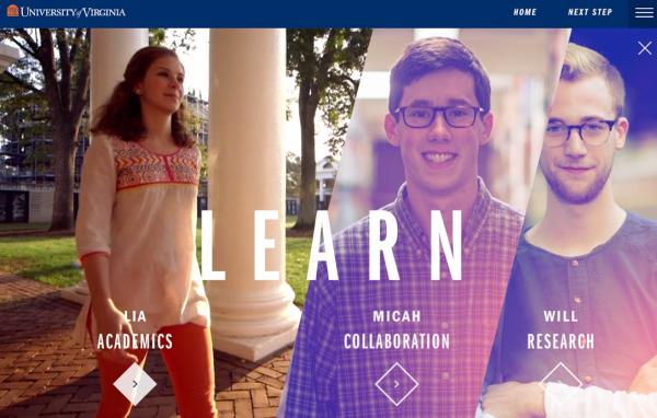 UVA homepage