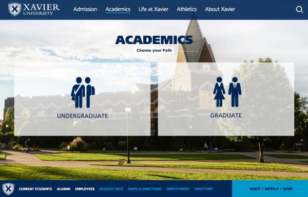 Xavier Homepage