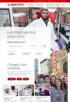 IIT Home Page Higher Ed Website Design