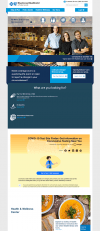 The old Blue Cross Blue Shield of Vermont homepage