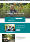 The Orchard Cove homepage using Hebrew Senior Life's new design