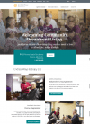 The Jack Satter House homepage using Hebrew Senior Life's new design