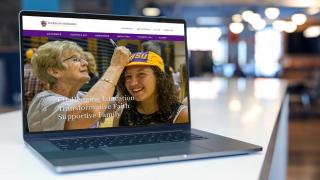 HSU_MainHero_1360x765.jpg The Hardin-Simmons homepage displayed on a laptop