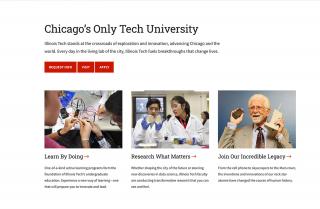 Illinois Tech homepage 2