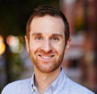 Headshot of Evan Ozimek-Maier, Associate Director of Creative, Berklee College of Music