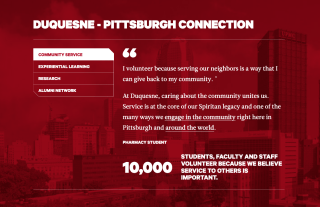 Pittsburgh component for Duquesne