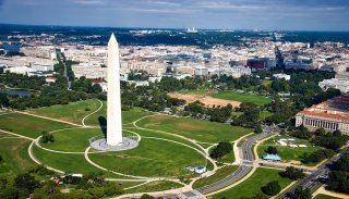 The Washington DC skyline