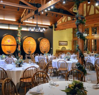 The San Antonio Winery vintage room