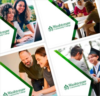 A collection of Washtenaw Community College ads