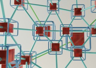 A series of connected blocks
