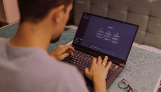 Student using ChatGPT