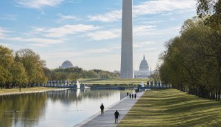 Washington DC Mall and Capitol Building