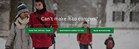 Call to Action buttons from the Winter version of the Dartmouth site